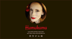 Desktop Screenshot of humuhumu.com