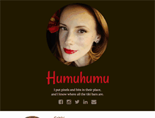 Tablet Screenshot of humuhumu.com